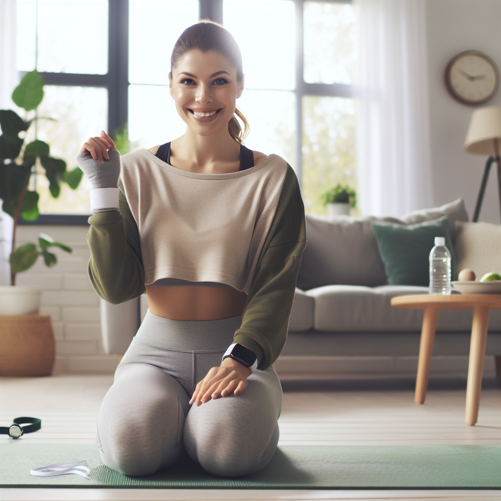 Ilustrace znázorňující téma: Cvičení a fitness