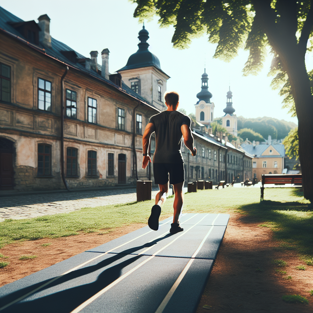 Ilustrace znázorňující téma: Fitness a zdraví