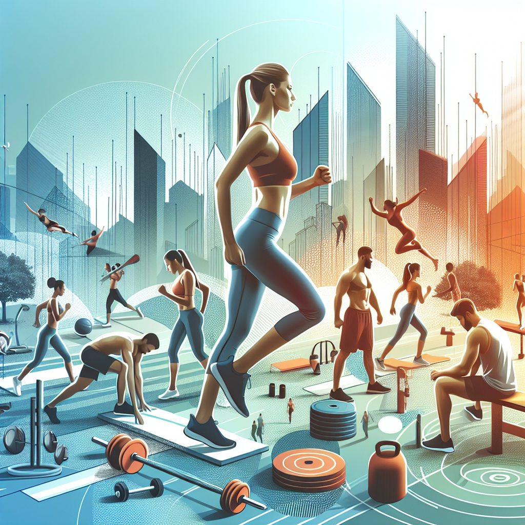 Ilustrace znázorňující téma: Fitnes & zdraví
