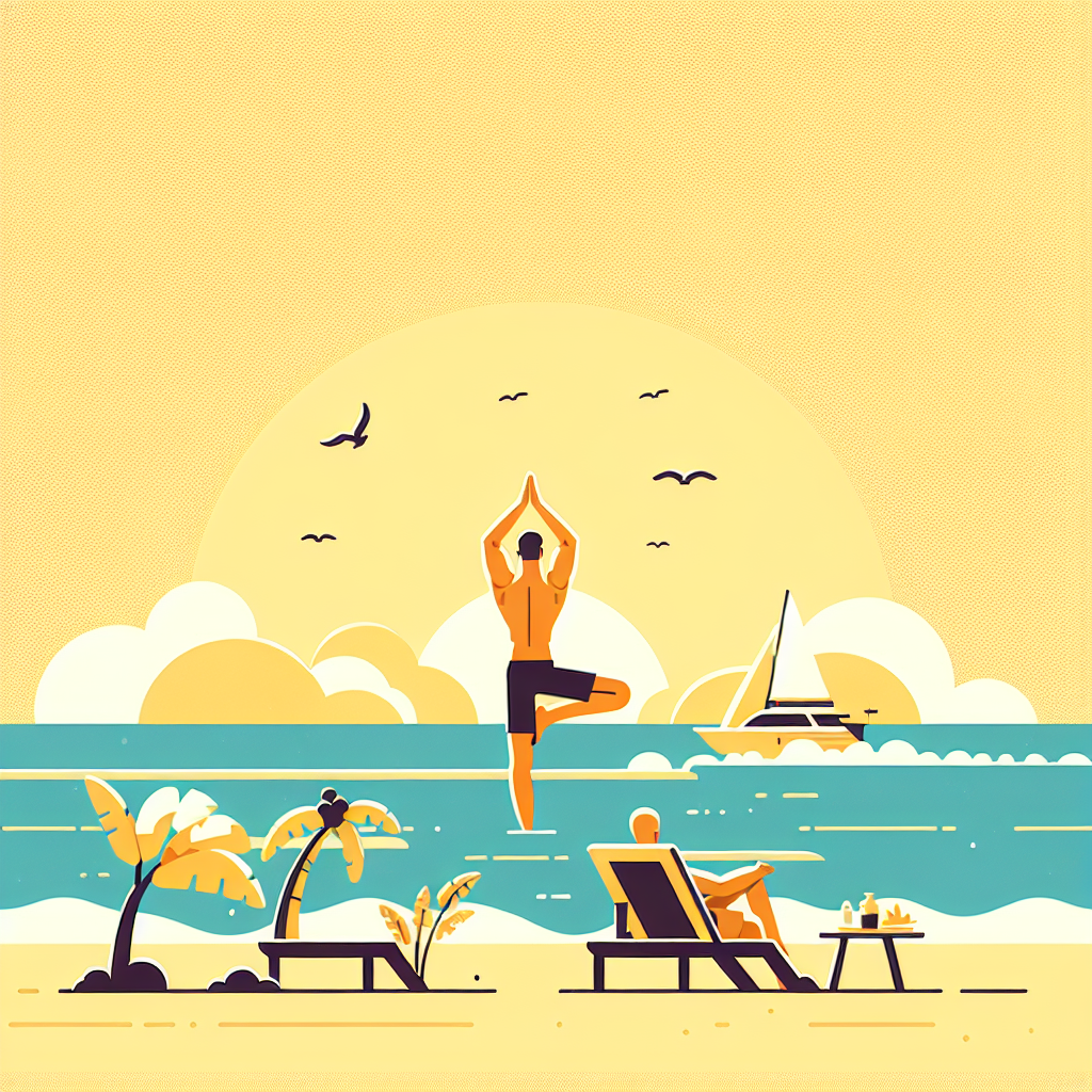 Ilustrace znázorňující téma: Cvičení a fitness