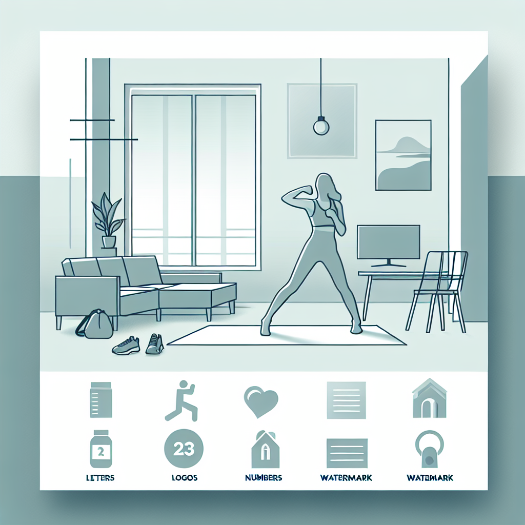 Ilustrace znázorňující téma: Zdraví a fitness