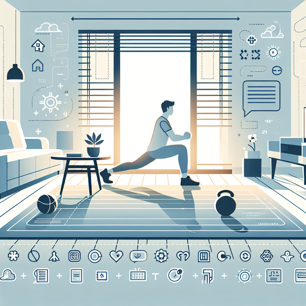 Ilustrace znázorňující téma: Zdraví a fitness