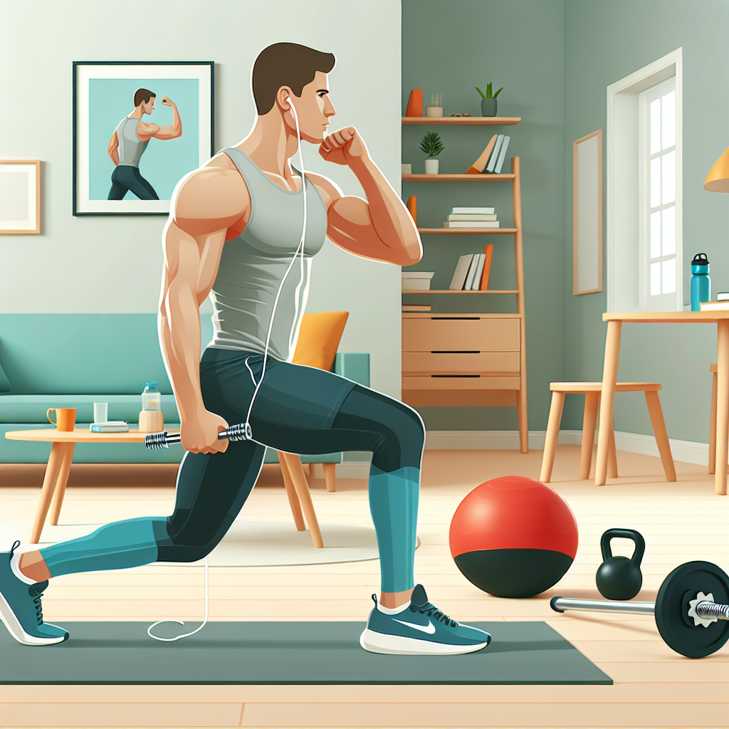 Ilustrace znázorňující téma: Cvičení a fitness