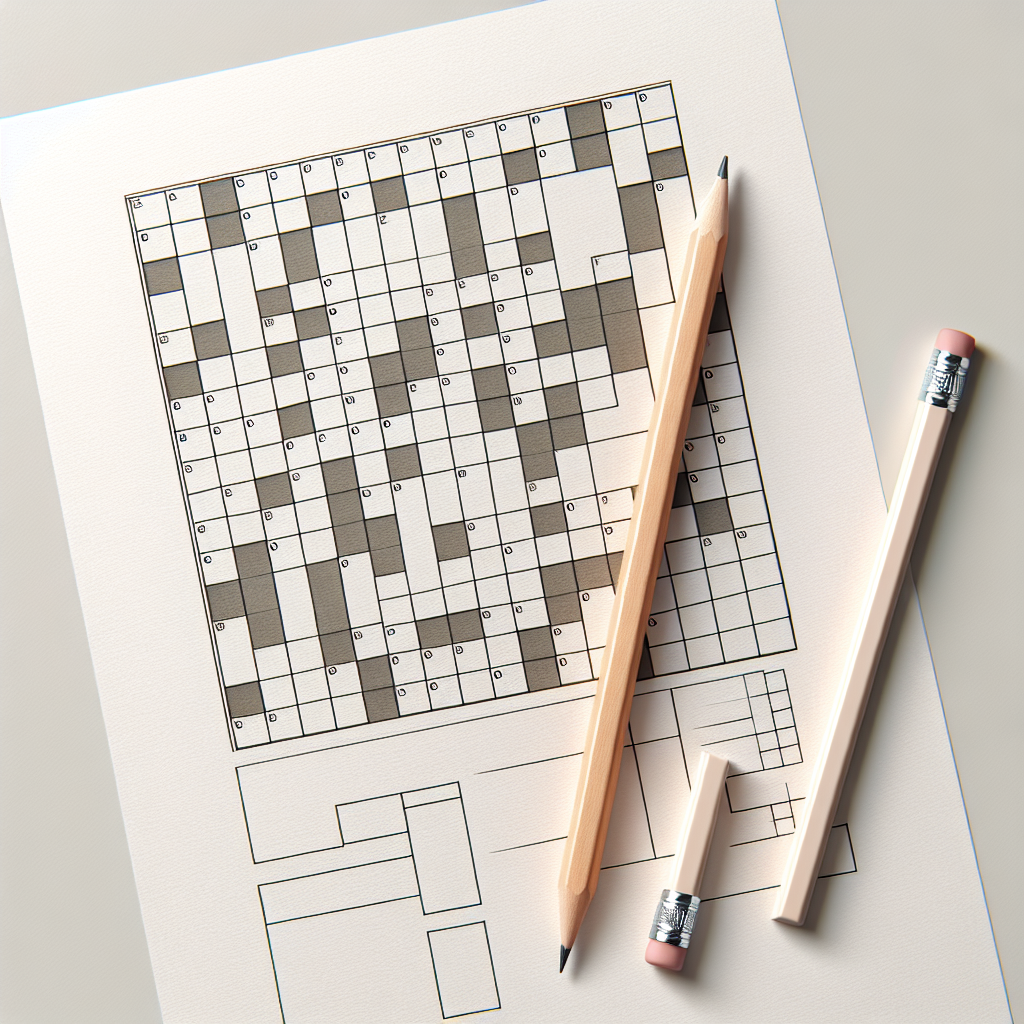 Ilustrace znázorňující téma: Křížovky