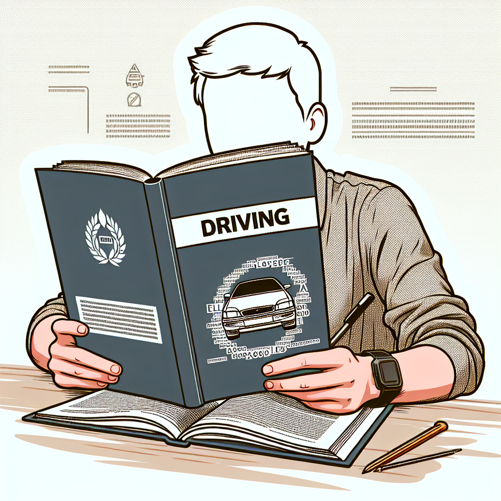 Ilustrace znázorňující téma: Autoškola