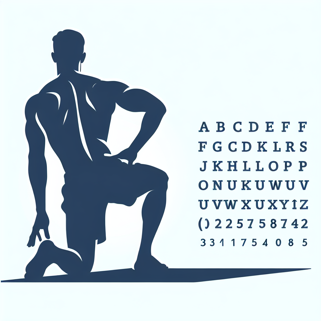 Ilustrace znázorňující téma: Zdraví a cvičení
