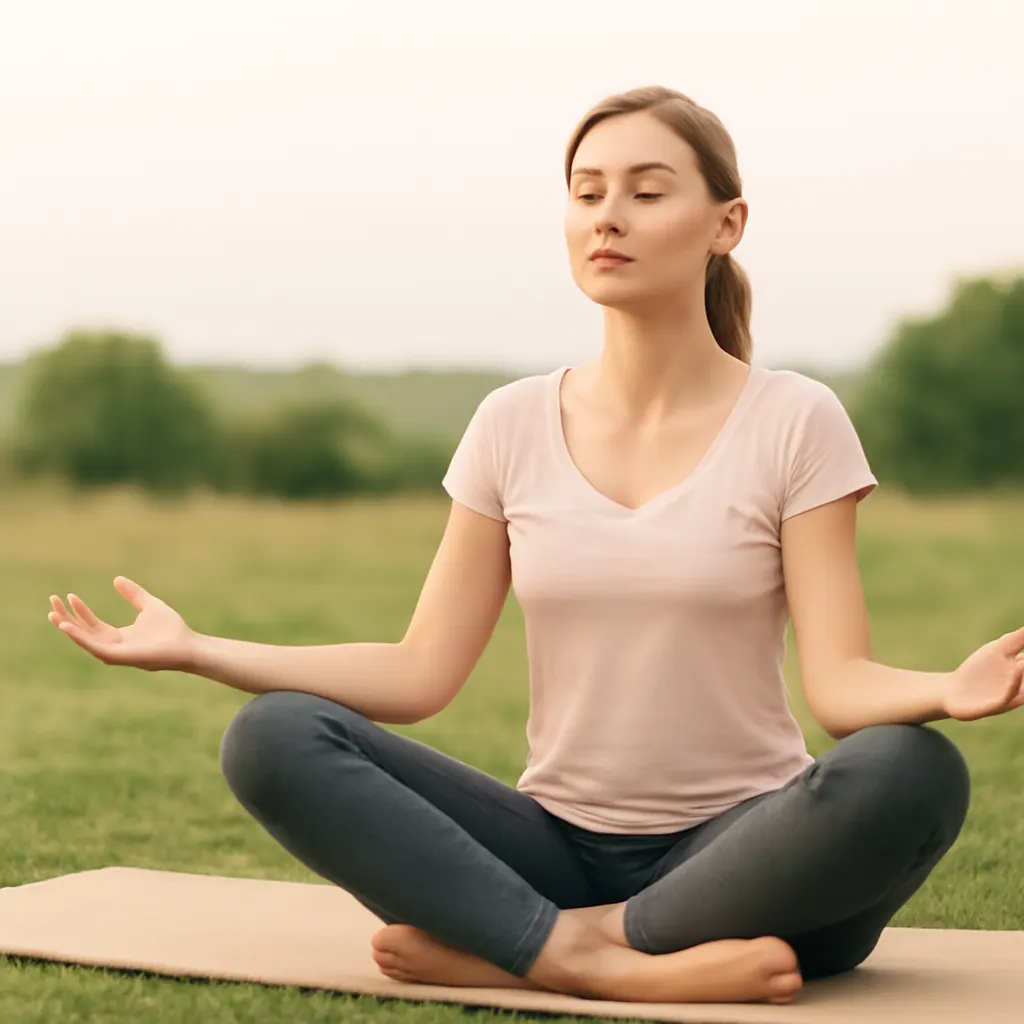Ilustrace znázorňující téma: Zdraví a wellness
