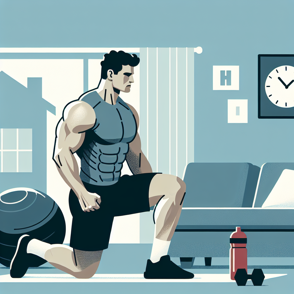 Ilustrace znázorňující téma: Cvičení a fitness