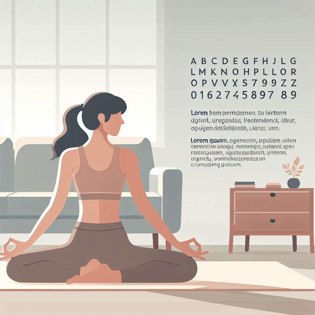Ilustrace znázorňující téma: Zdraví a fitness