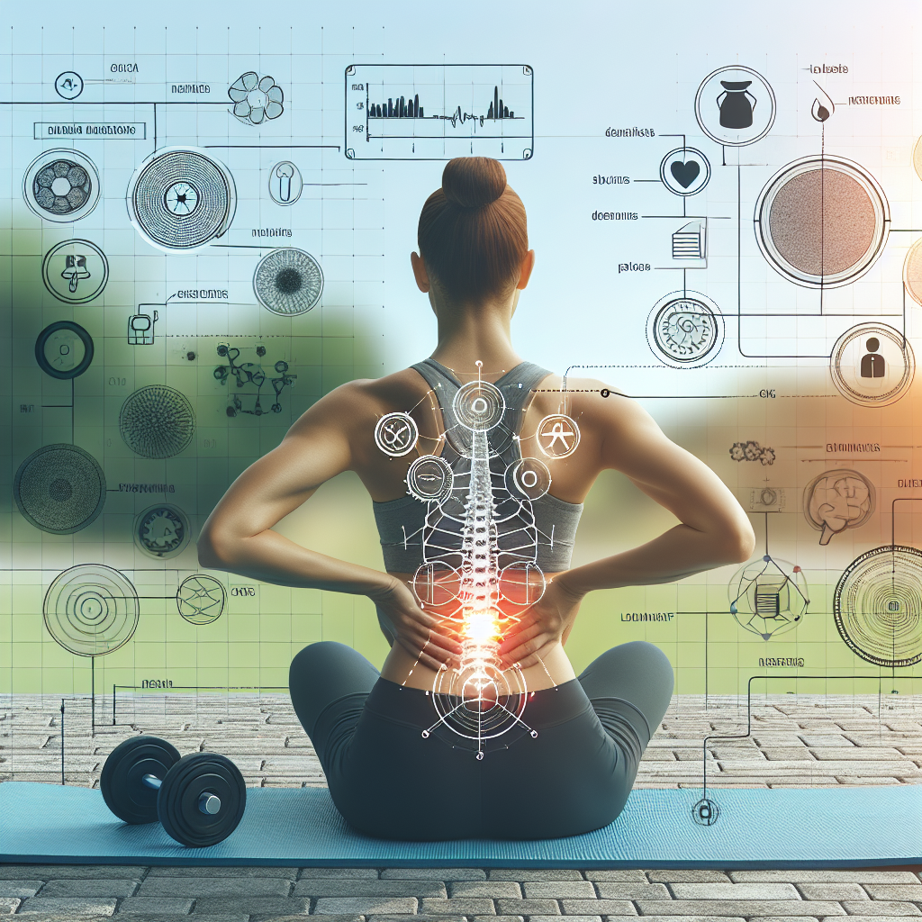 Ilustrace znázorňující téma: Zdraví a fitness