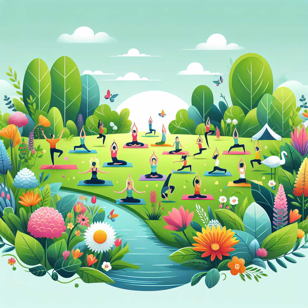 Ilustrace znázorňující téma: Cvičení a fitness