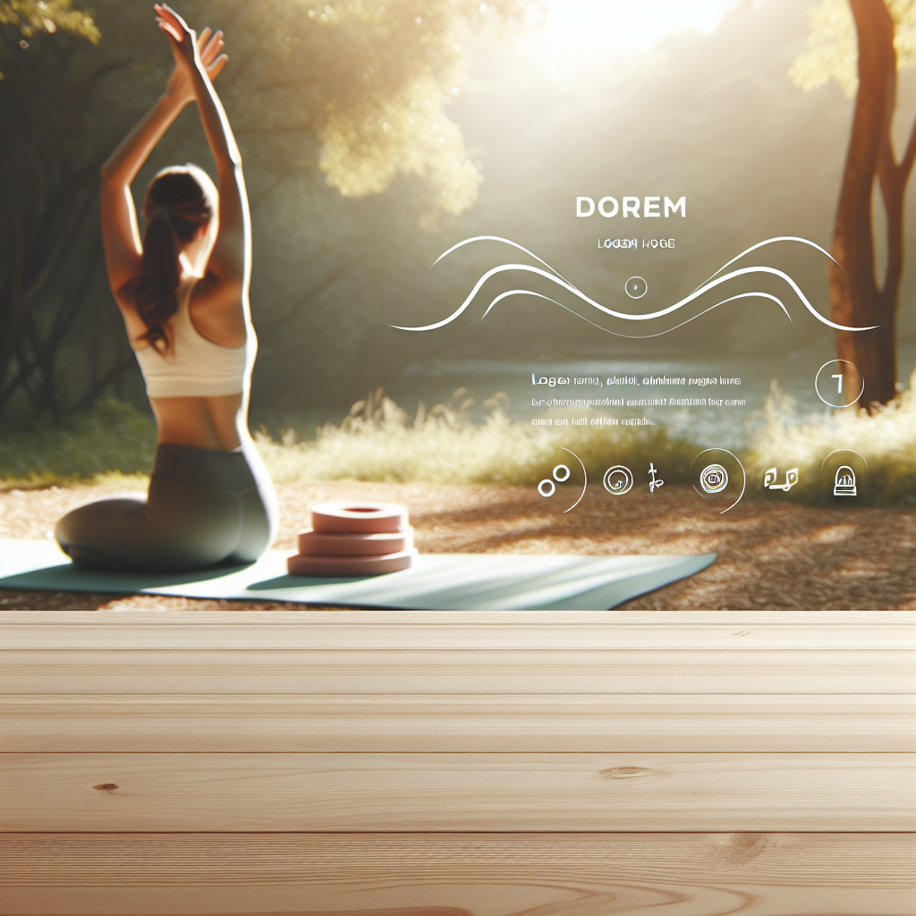 Ilustrace znázorňující téma: Cvičení a fitness