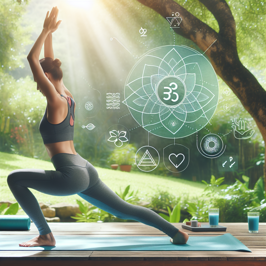Ilustrace znázorňující téma: Zdraví a wellness