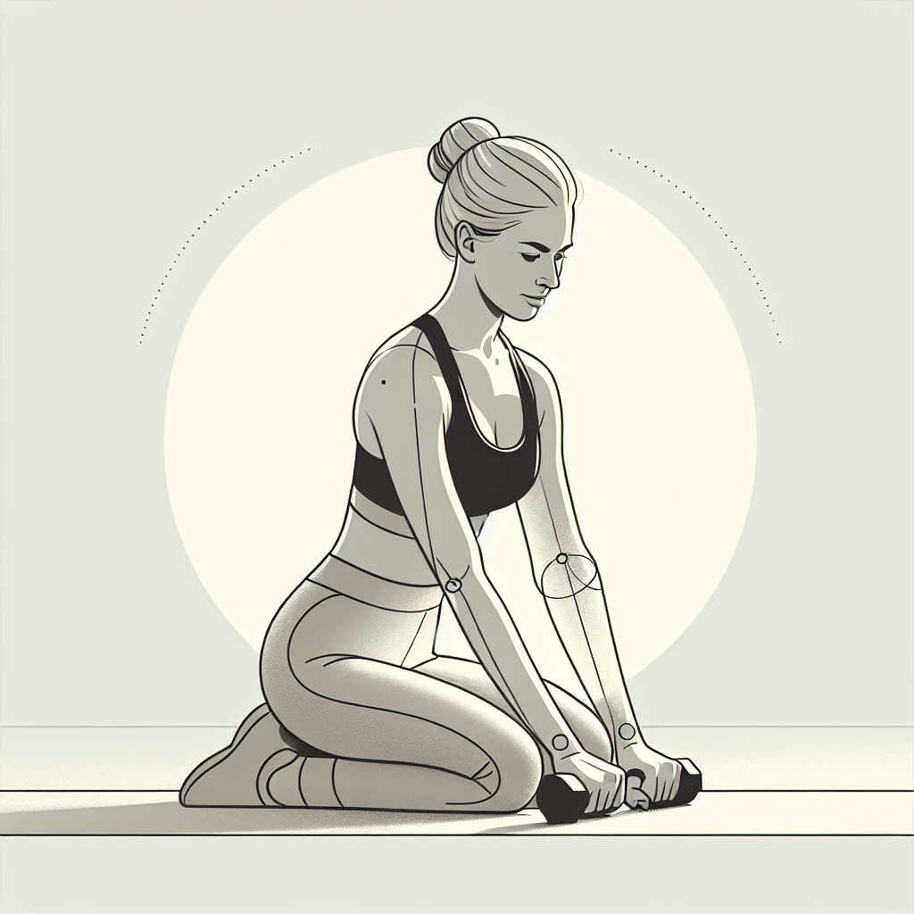 Ilustrace znázorňující téma: Cvičení a fitness