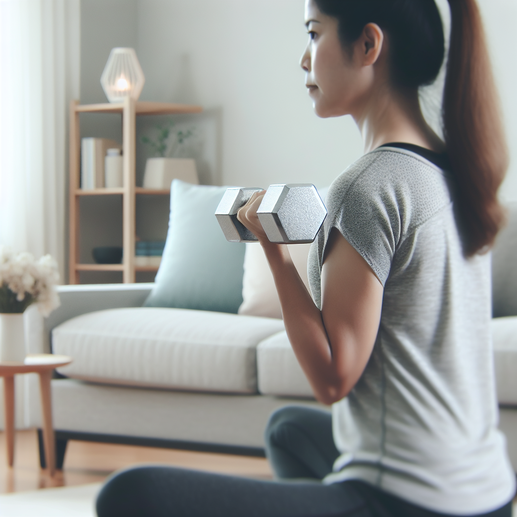 Ilustrace znázorňující téma: Fitness a cvičení