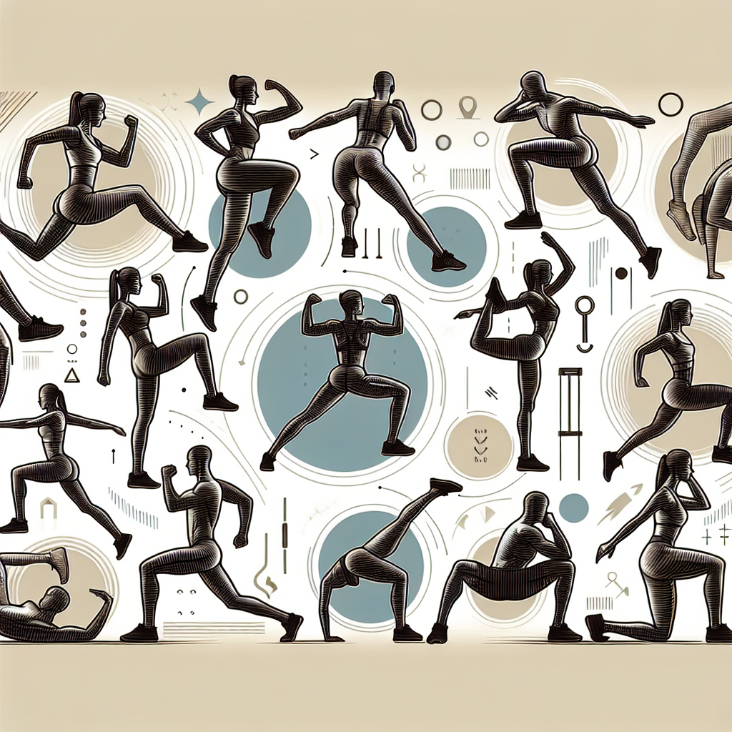 Ilustrace znázorňující téma: Cvičení a zdraví