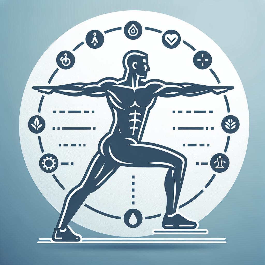 Ilustrace znázorňující téma: Zdraví a fitness