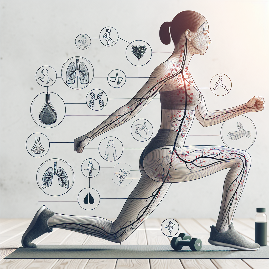 Ilustrace znázorňující téma: Zdraví a fitness