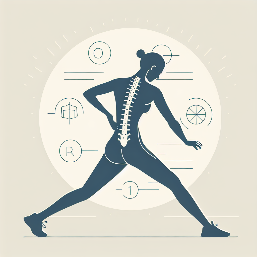 Ilustrace znázorňující téma: Zdraví a fitness