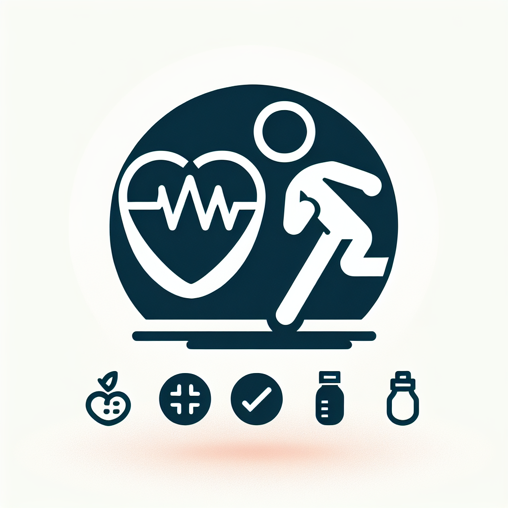 Ilustrace znázorňující téma: Zdraví a fitness