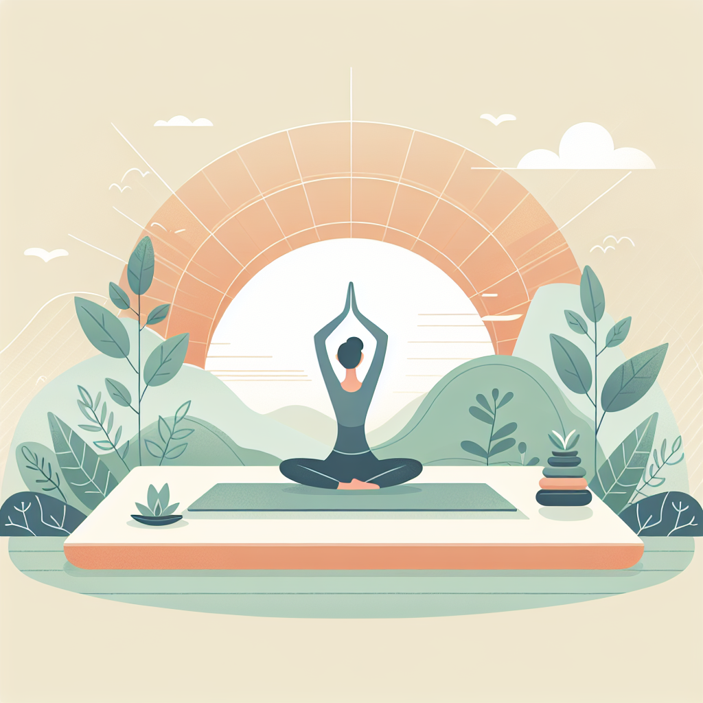 Ilustrace znázorňující téma: Zdraví a fitness