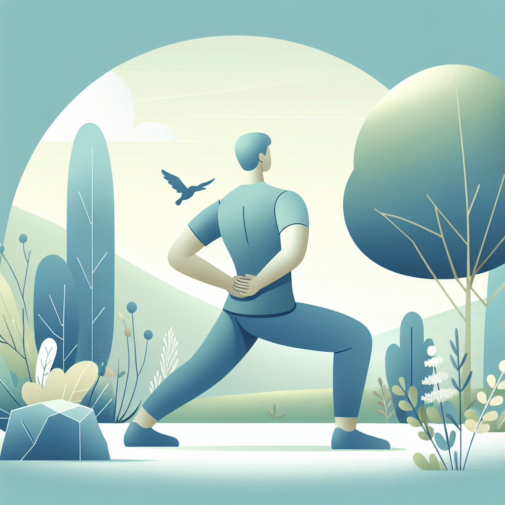 Ilustrace znázorňující téma: Zdraví a fitness