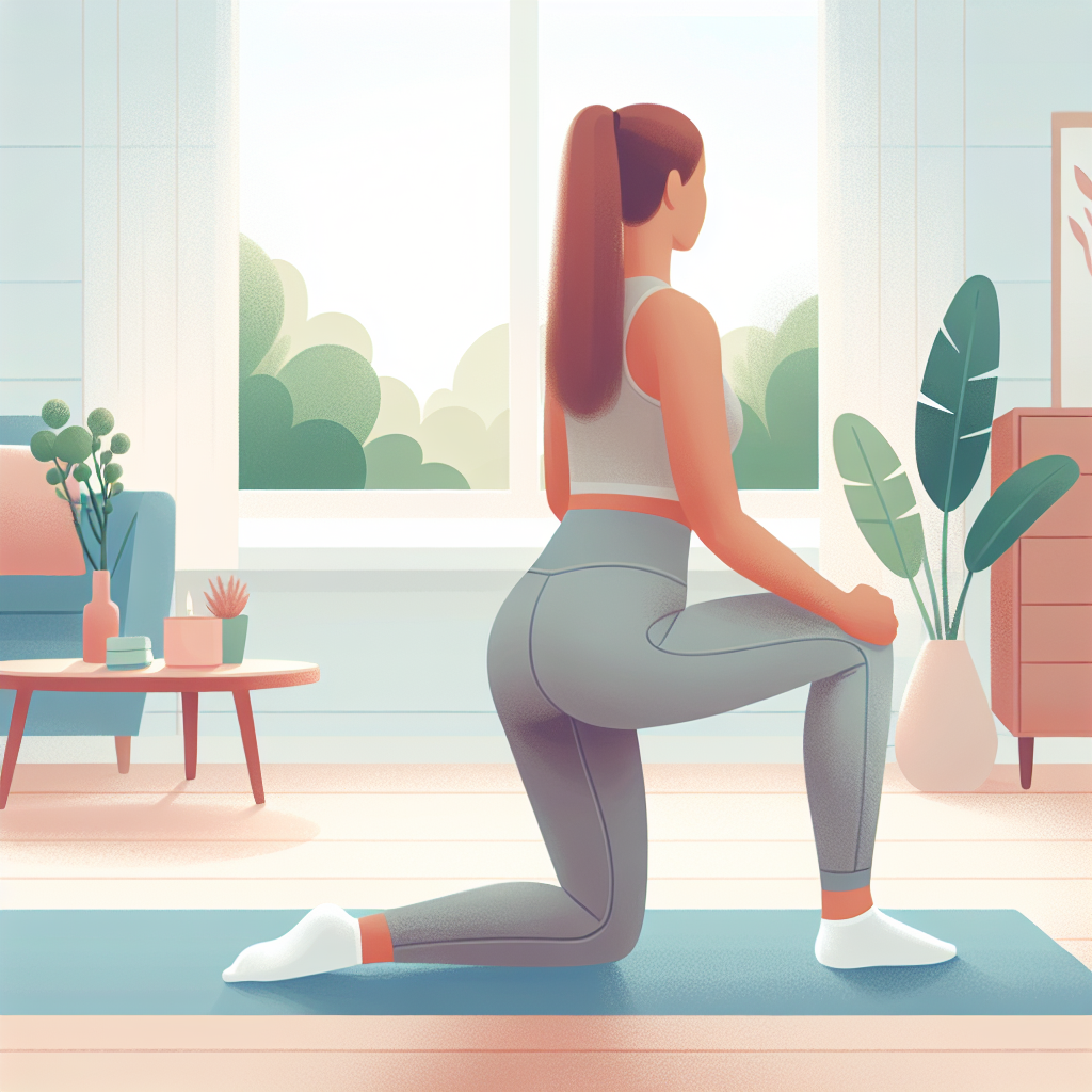 Ilustrace znázorňující téma: Cvičení a fitness