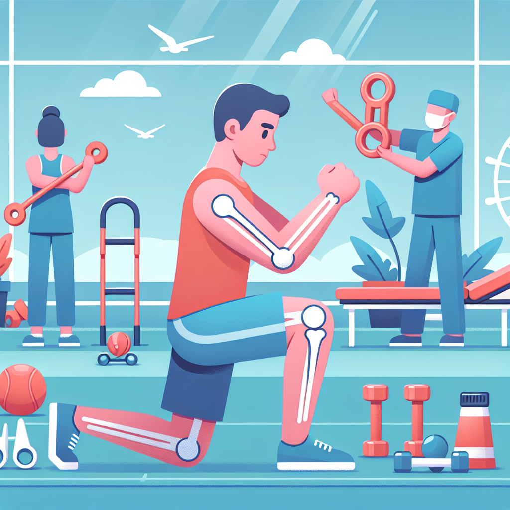 Ilustrace znázorňující téma: Rehabilitace