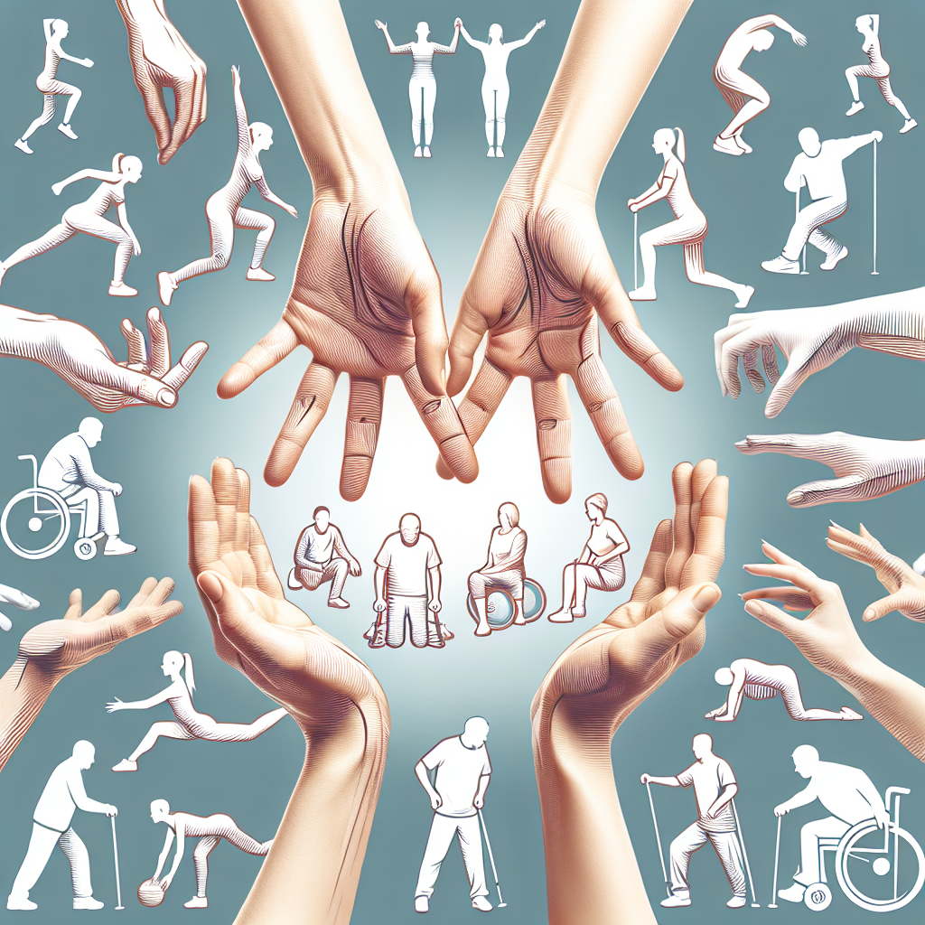 Ilustrace znázorňující téma: Rehabilitace