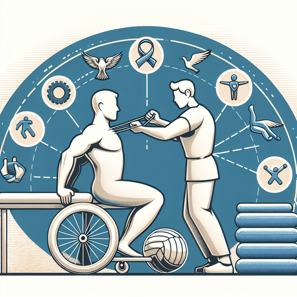 Ilustrace znázorňující téma: Zdraví a rehabilitace