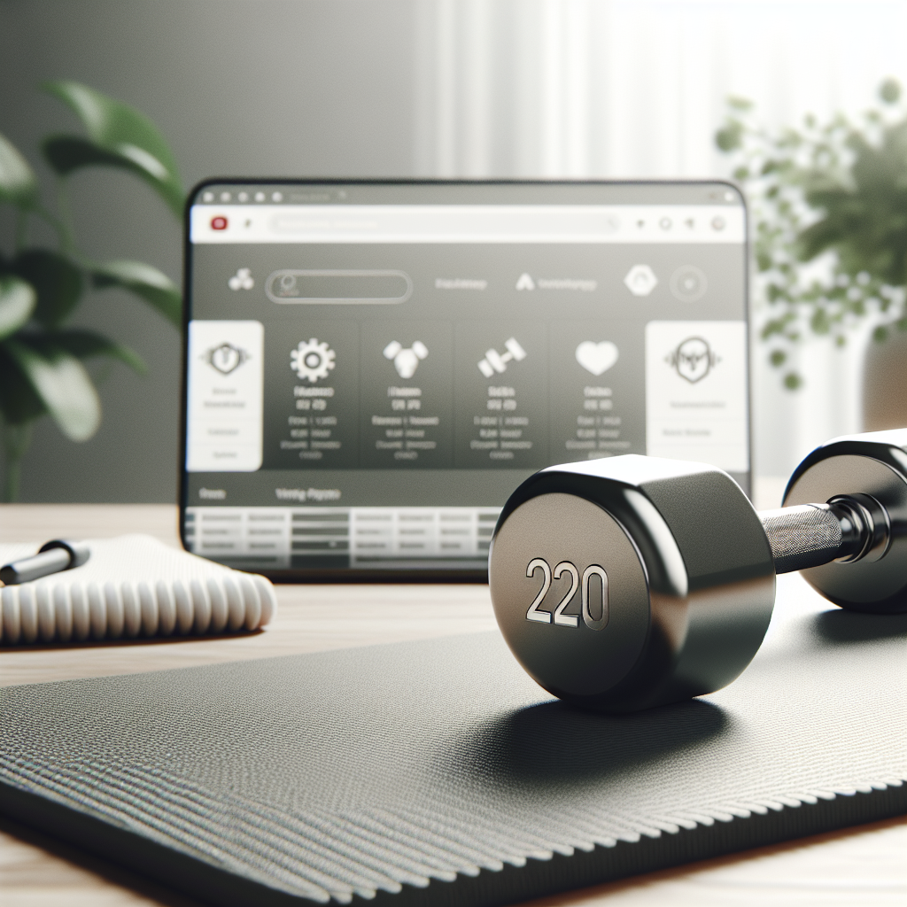 Ilustrace znázorňující téma: Fitness a zdraví