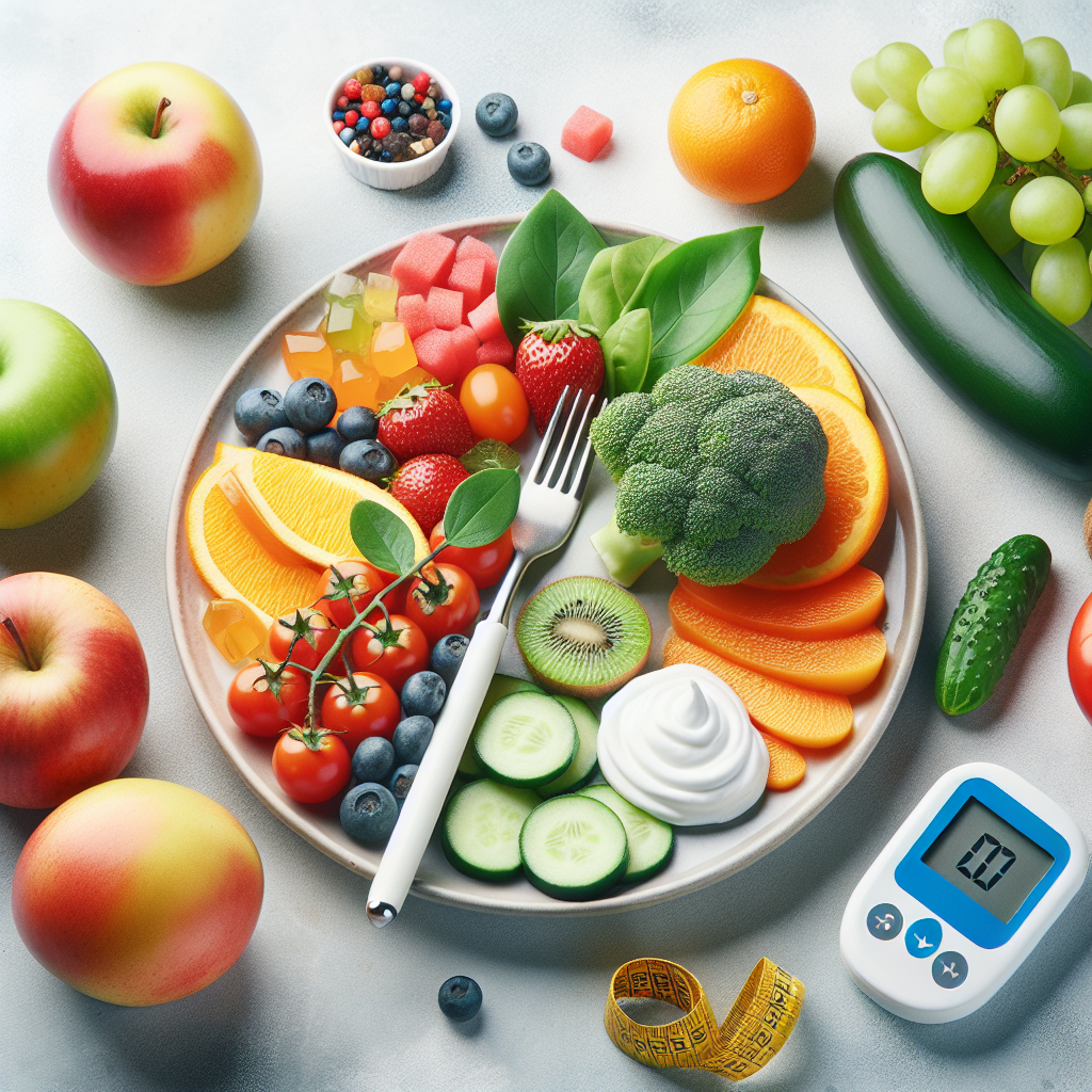 Ilustrace znázorňující téma: Dieta a zdraví