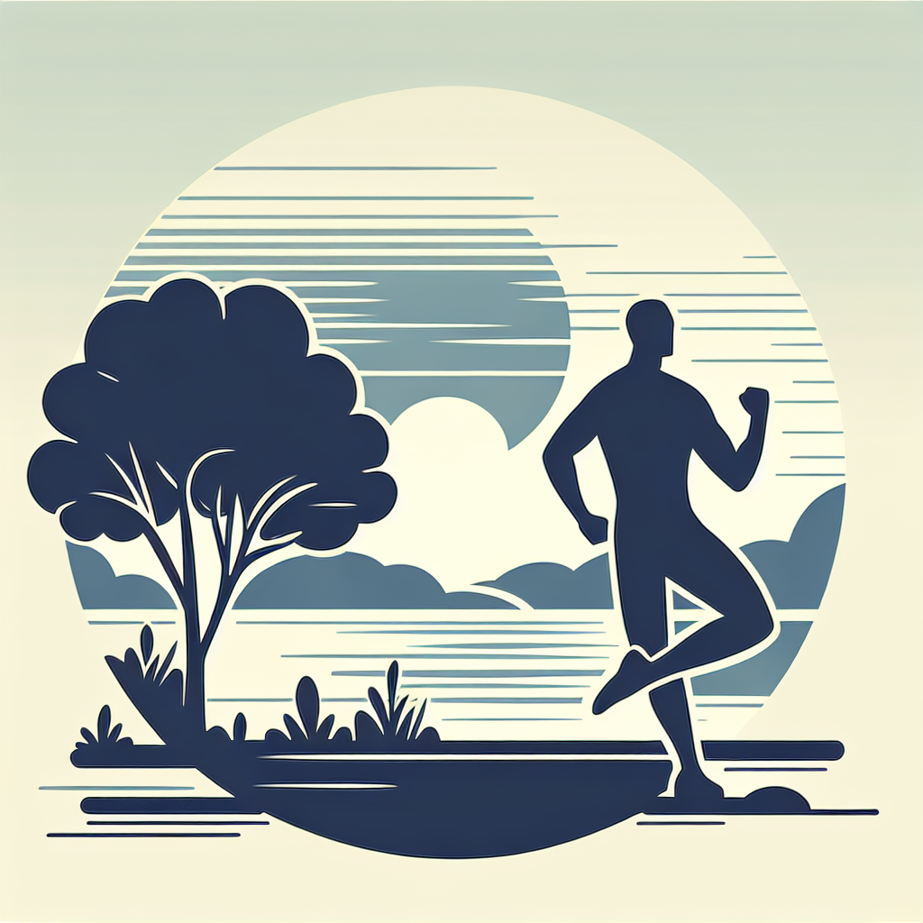 Ilustrace znázorňující téma: Cvičení a fitness