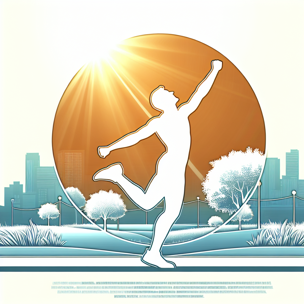 Ilustrace znázorňující téma: Cvičení a fitness