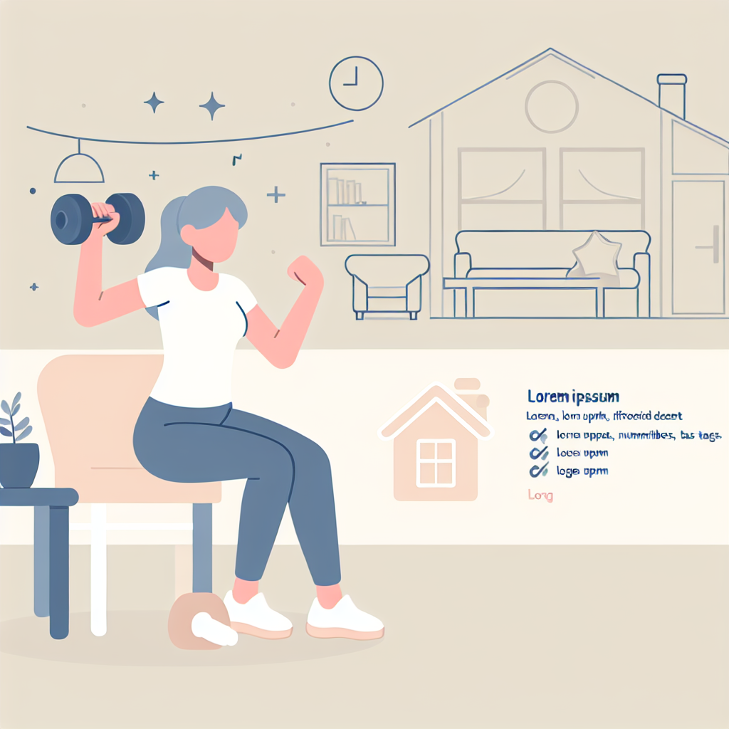 Ilustrace znázorňující téma: Fitness