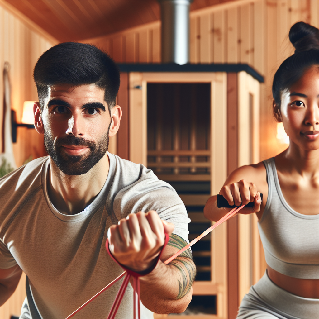 Ilustrace znázorňující téma: Cvičení a fitness