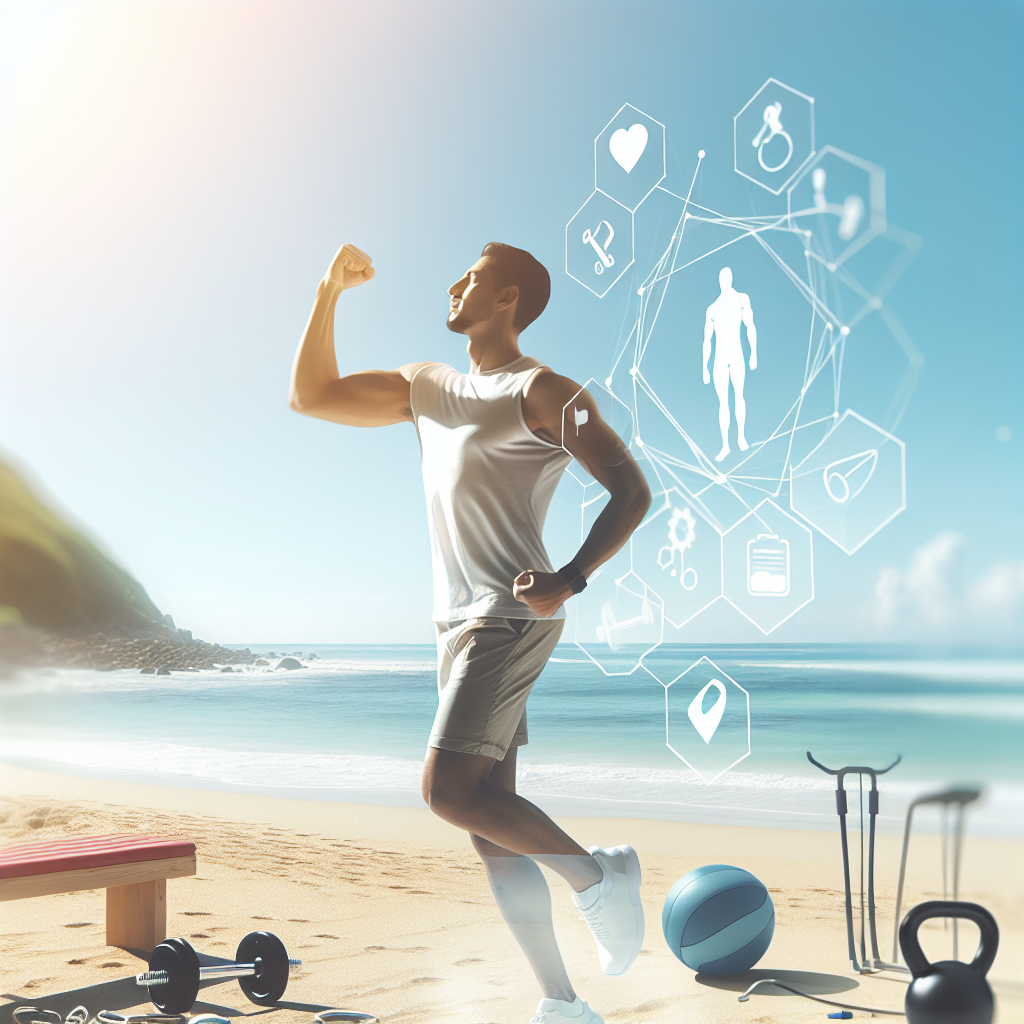Ilustrace znázorňující téma: Fitness a cvičení