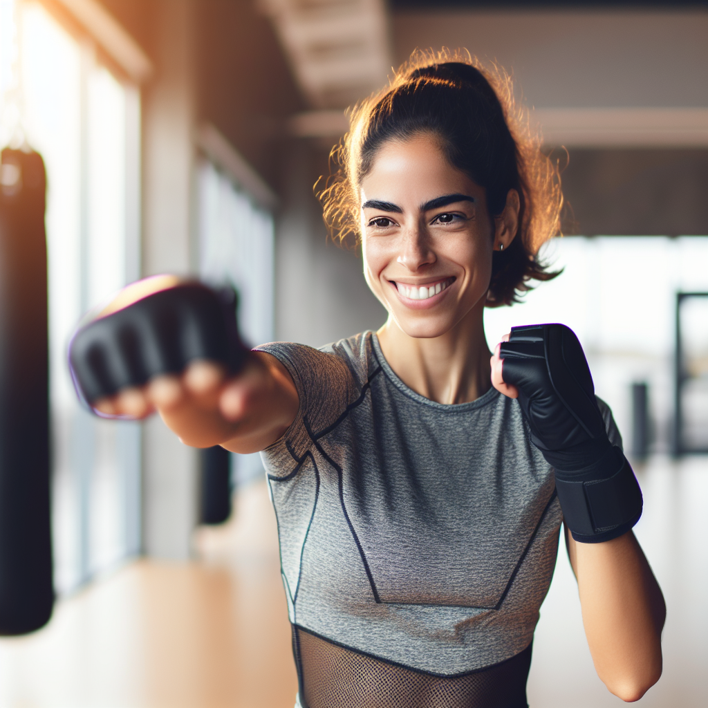 Ilustrace znázorňující téma: Fitboxing