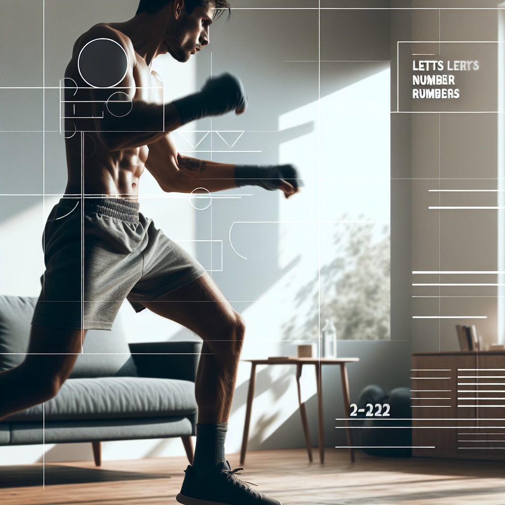 Ilustrace znázorňující téma: Fitboxing a cvičení