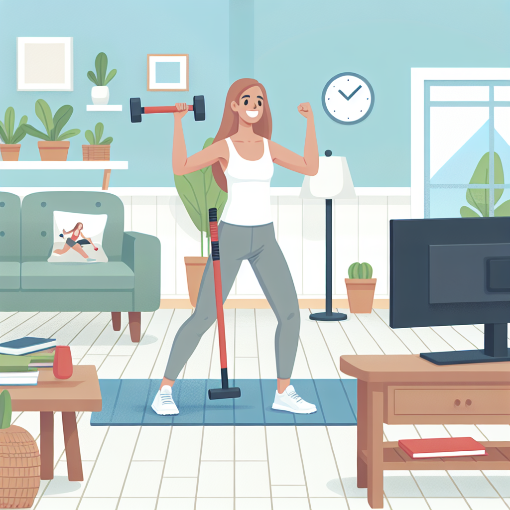 Ilustrace znázorňující téma: Fitness a cvičení