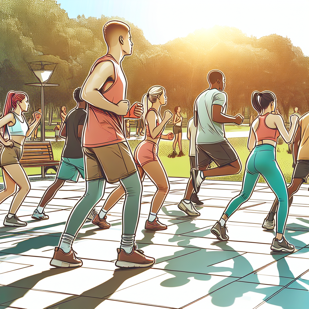 Ilustrace znázorňující téma: Cvičení a hubnutí