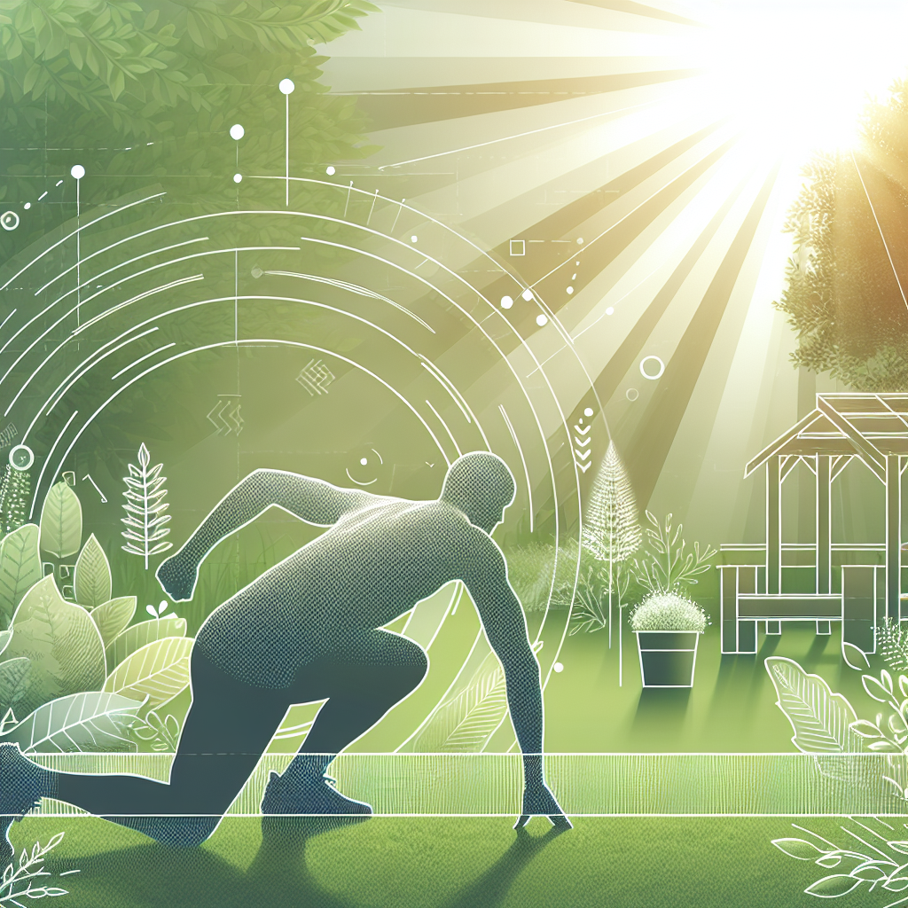 Ilustrace znázorňující téma: Cvičení a zdraví