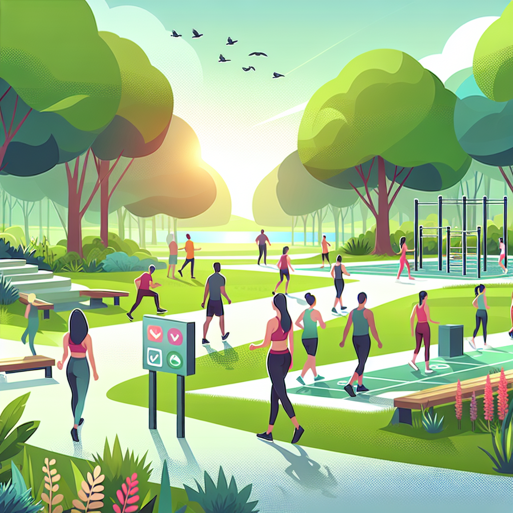 Ilustrace znázorňující téma: Fitness a zdraví