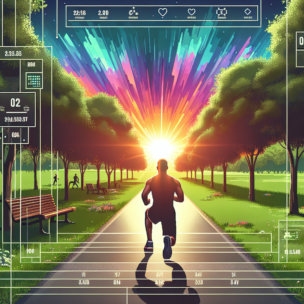 Ilustrace znázorňující téma: Cvičení a fitness