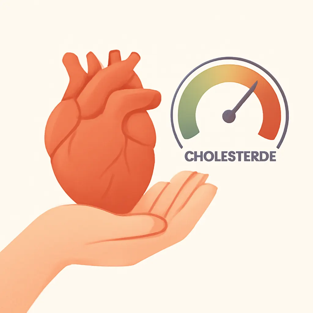 Ilustrace znázorňující téma: hodnoty cholesterol