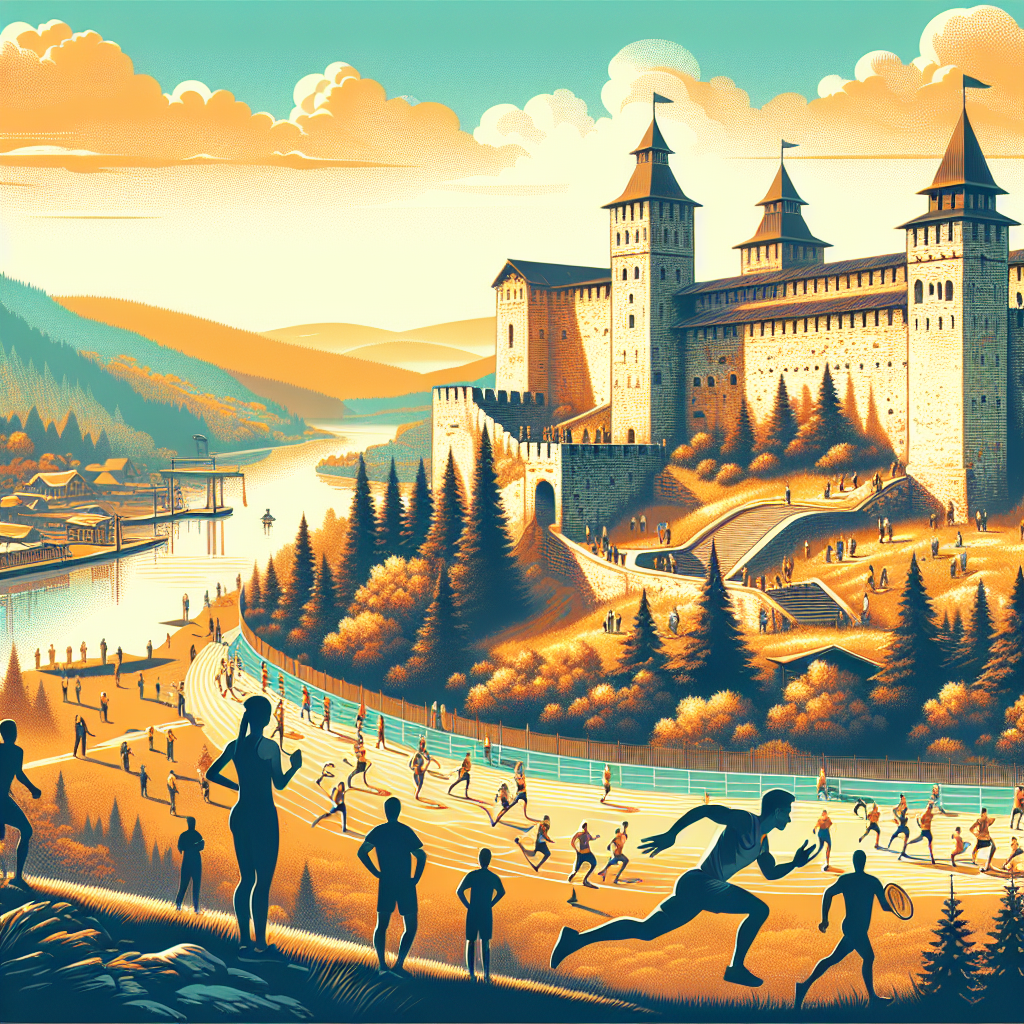 Ilustrace znázorňující téma: Cvičení a zdraví