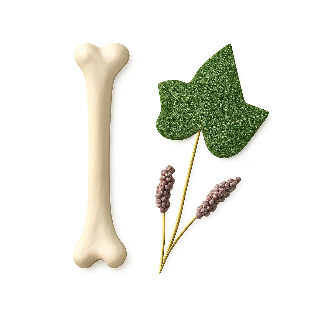 Ilustrace znázorňující téma: Osteoporóza