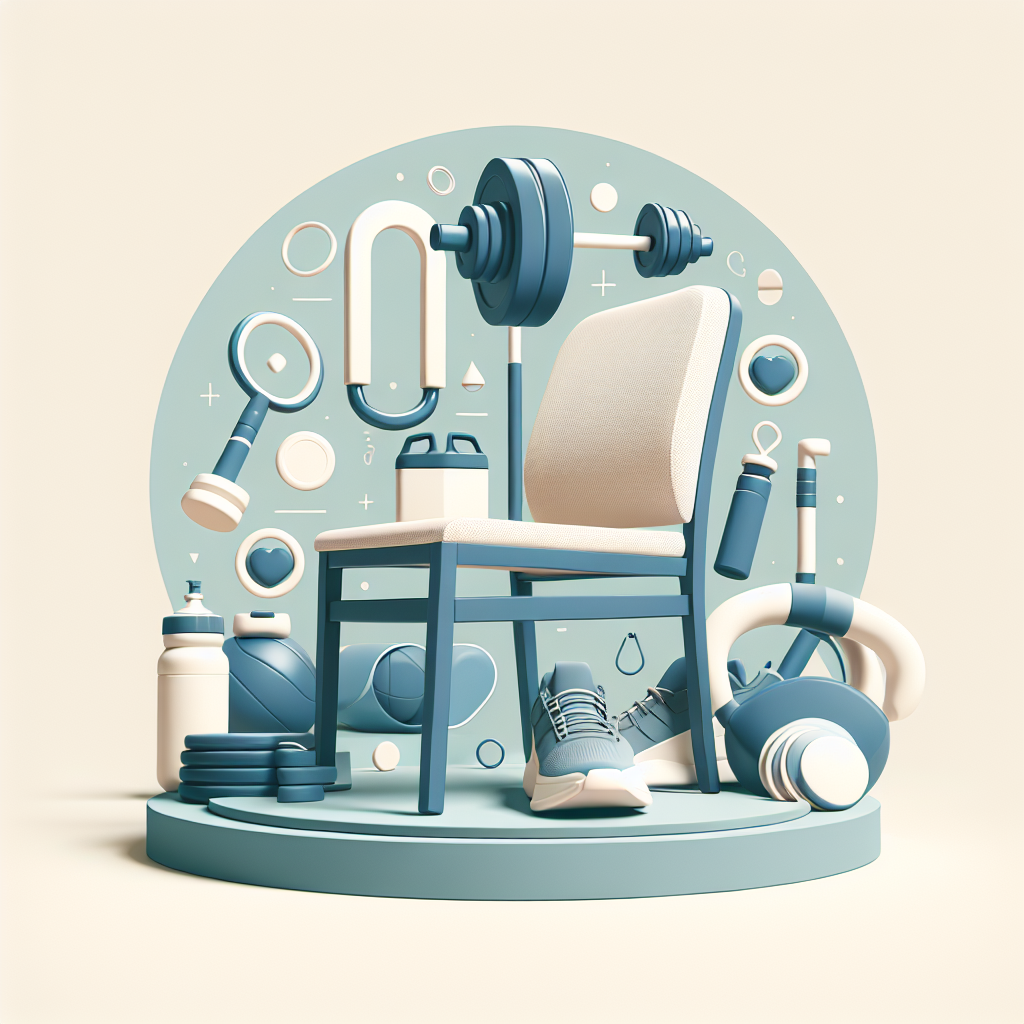 Ilustrace znázorňující téma: Zdraví a fitness