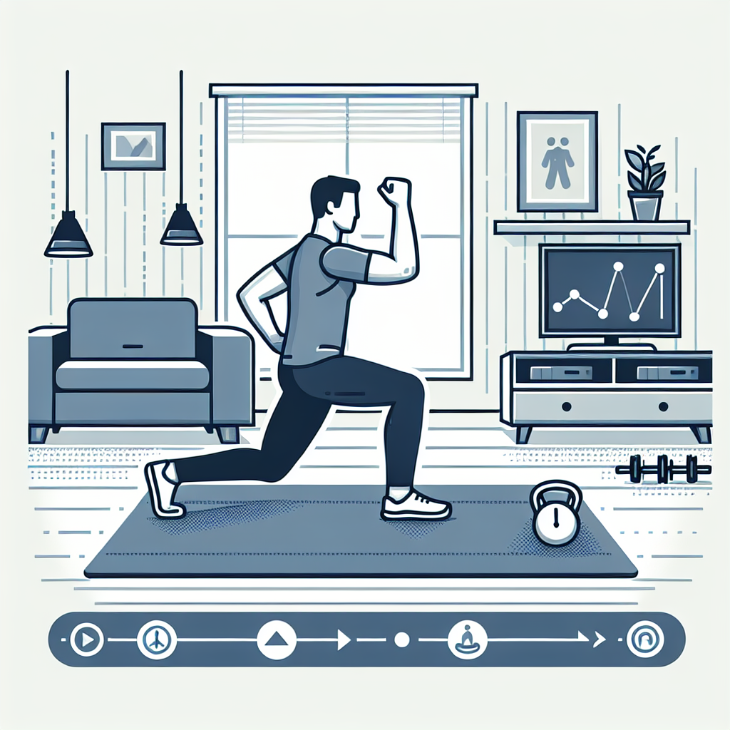 Ilustrace znázorňující téma: Cvičení a fitness