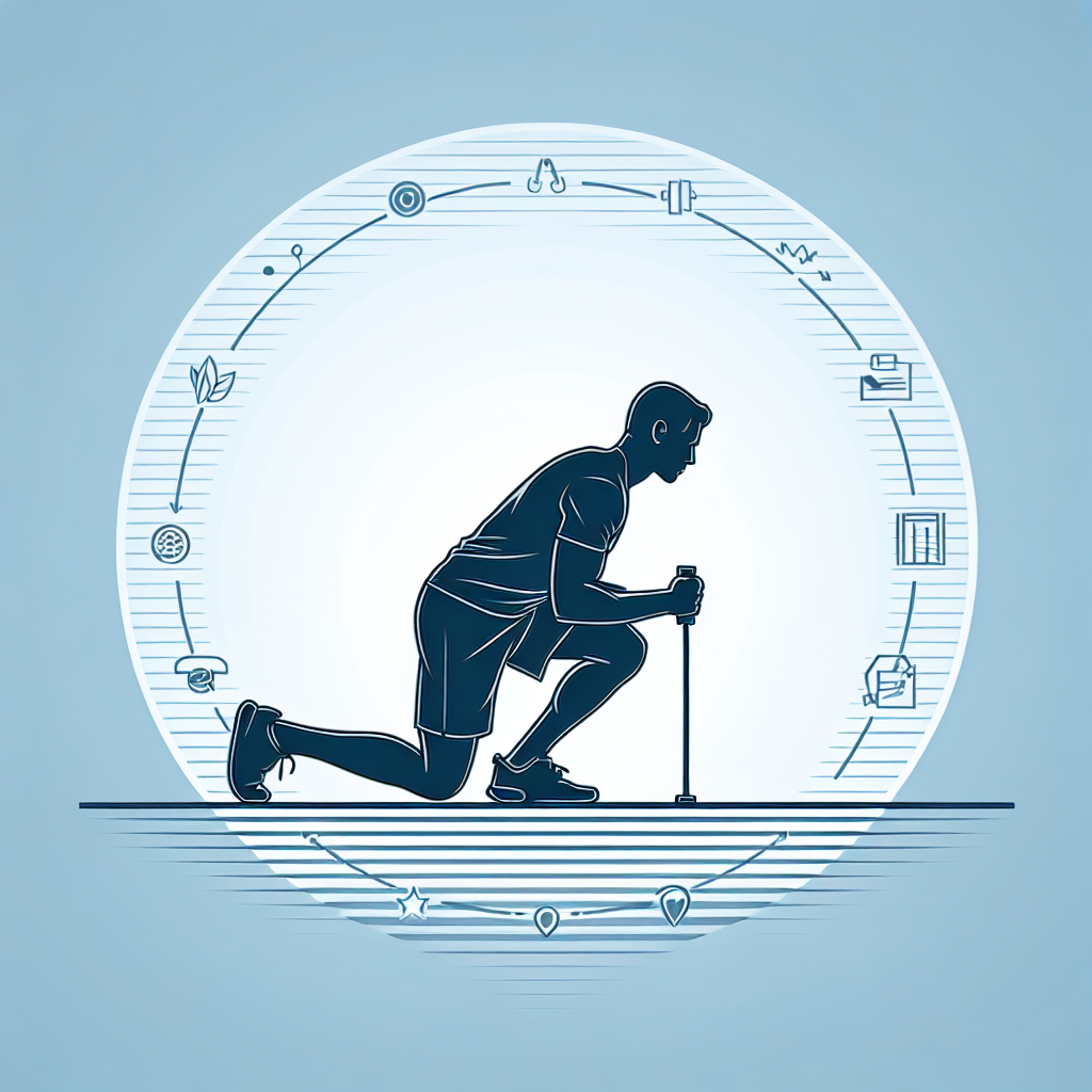 Ilustrace znázorňující téma: Zdraví a wellness